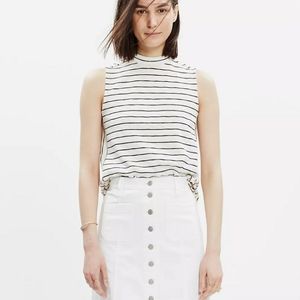 Madewell mixtape tank top in stripe